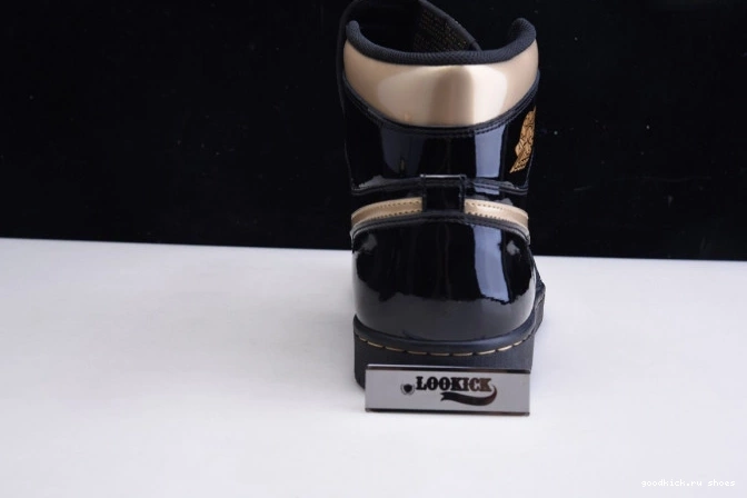 METALLIC GOLD 1 555088-032 RETRO HIGH AIR (2020) BLACK JORDAN 0712